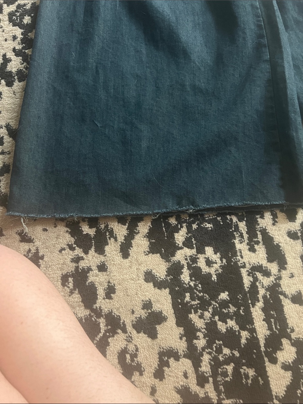 Mustard seed -Dark Indigo Denim light weight overalls 14” TPT - Picture 3 of 7
